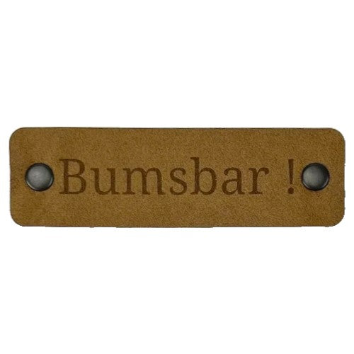 Patch „ Bumsbar ! "
