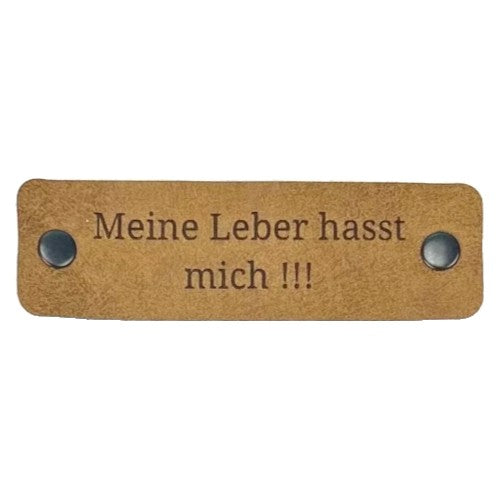 Patch „Meine Leber hasst mich !!!“