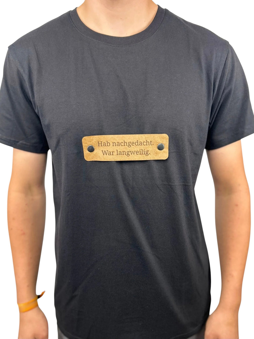 Patch „Hab nachgedacht. War langweilig.“